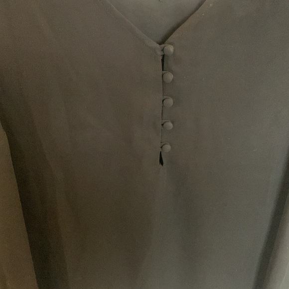 Additionelle bottom front sheer blouse - Picture 2 of 4